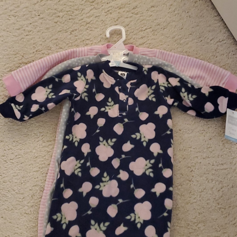 Fleece night gowns